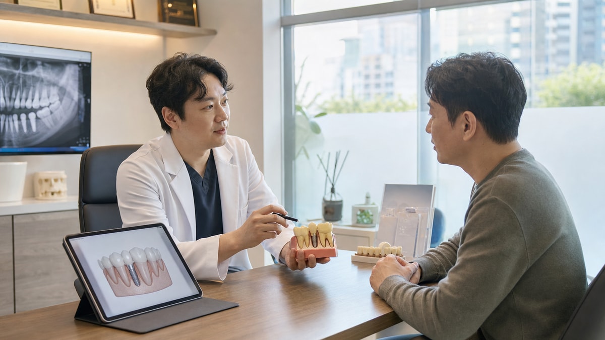 천안 임플란트와 브릿지, 선택 전에 나눌 상담 질문